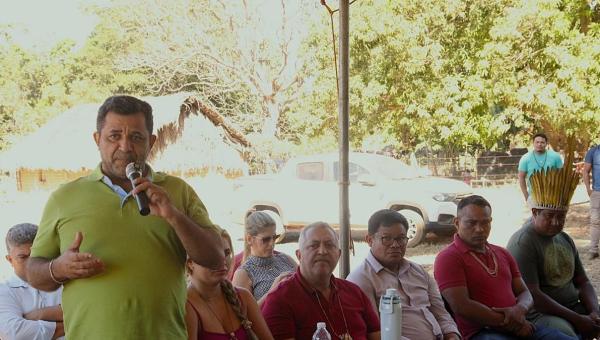 Tocantínia: Prefeito João Alberto assina Ordem de Serviço para construção da primeira Escola Municipal de Educação Infantil Indígena