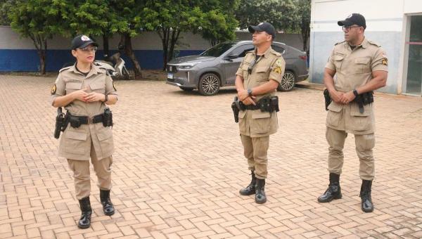 Em Tocantínia, PMTO promove ações educativas de combate à violência contra a mulher