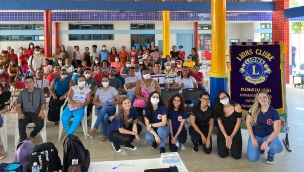 Servidores da educação de Tocantínia participam de formação sobre primeiros socorros