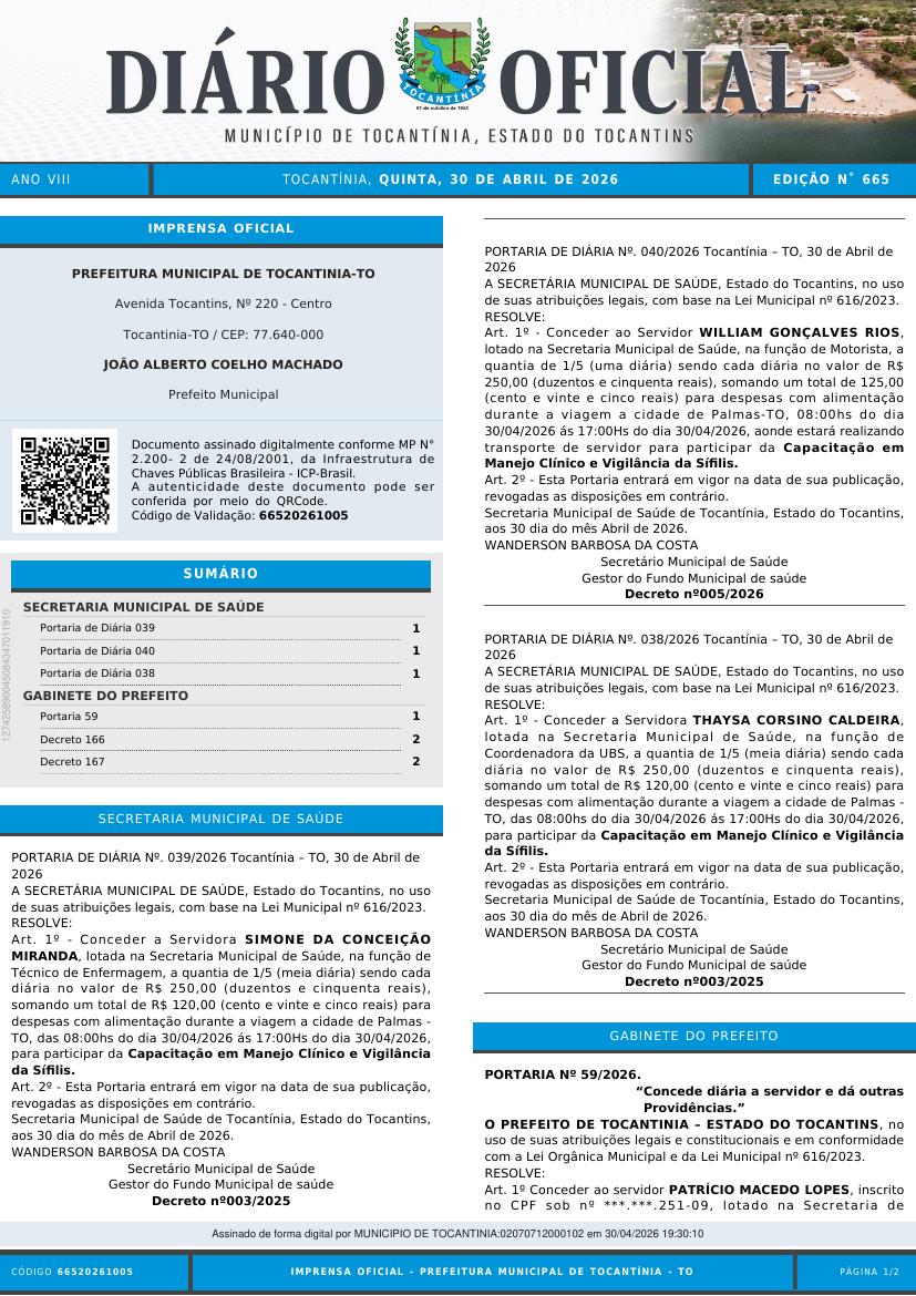 Capa da edição
