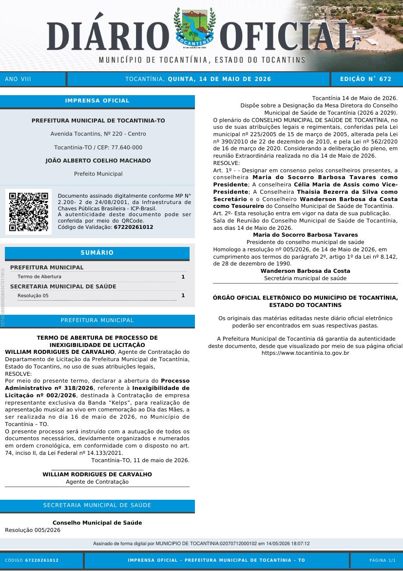 Capa da edição