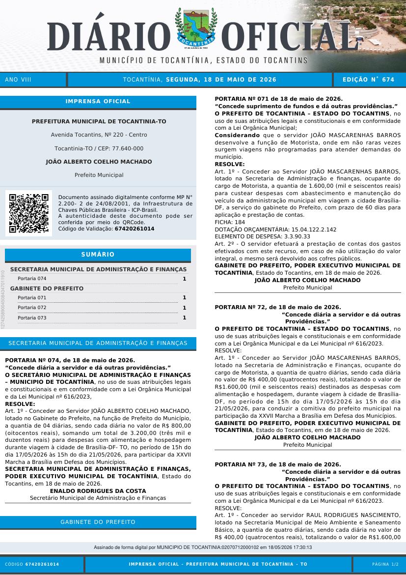 Capa da edição