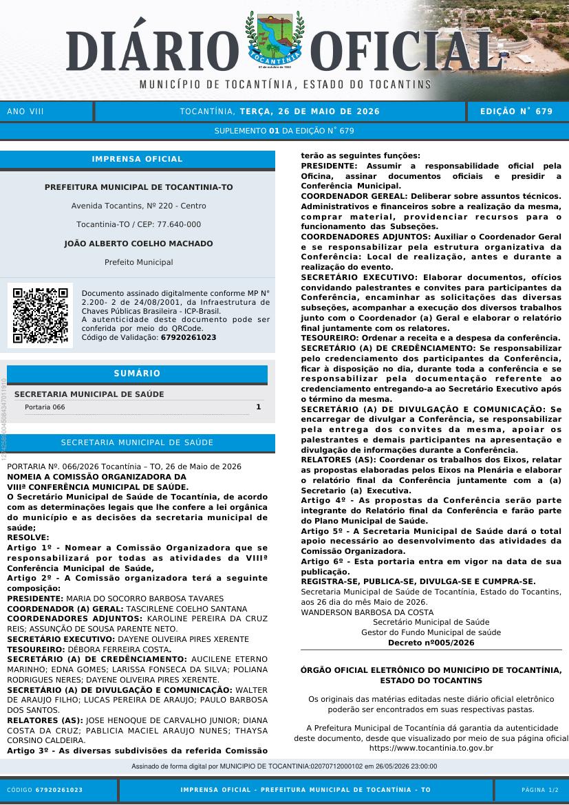 Capa da edição