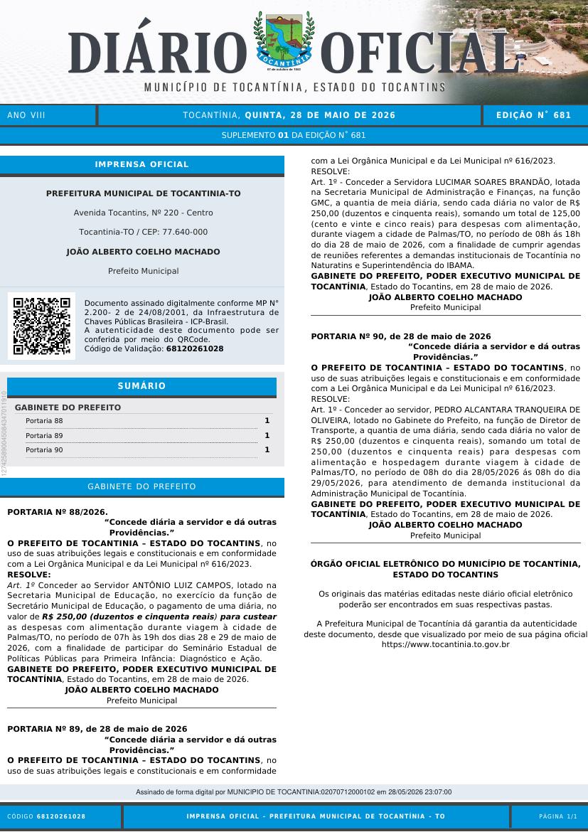 Capa da edição