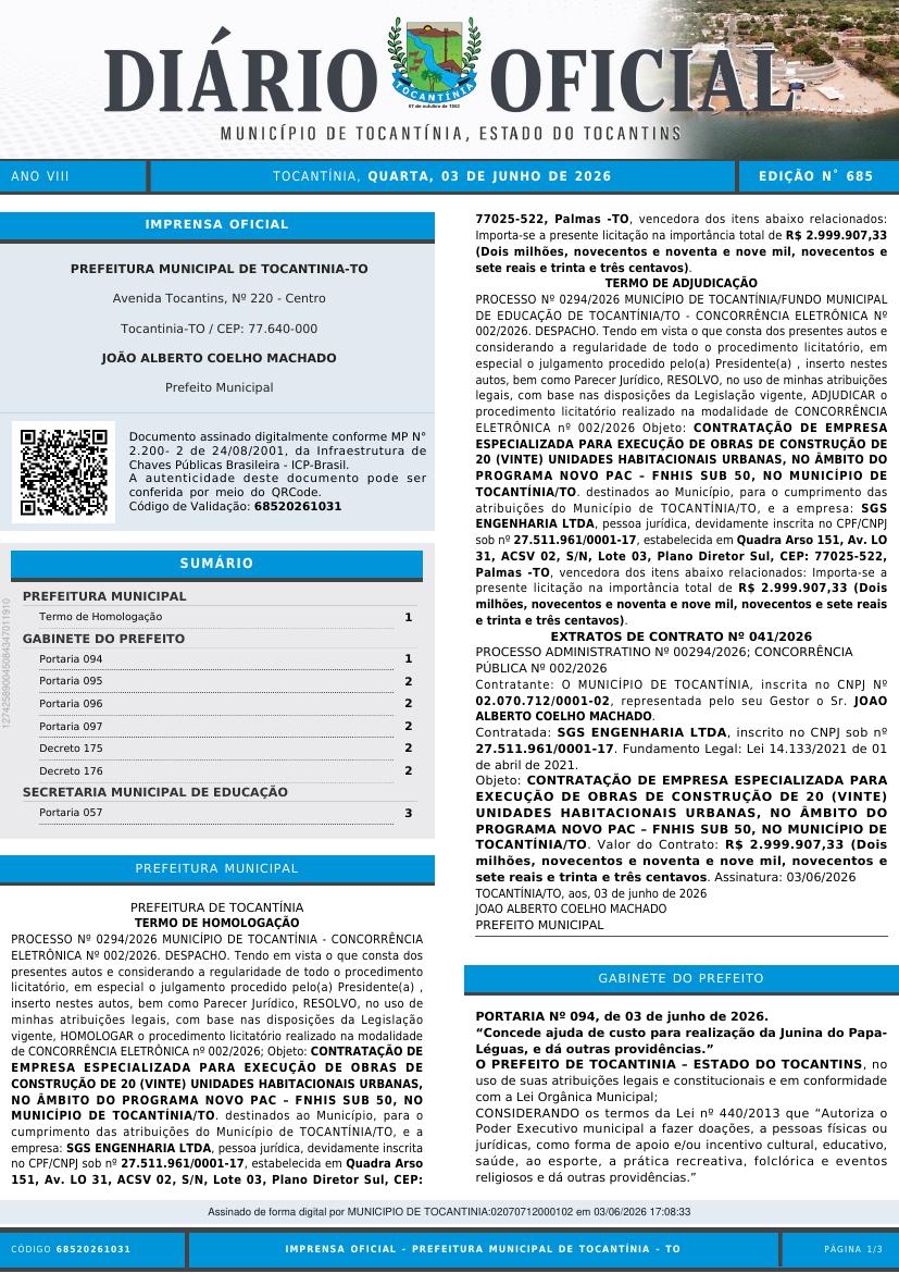 Capa da edição