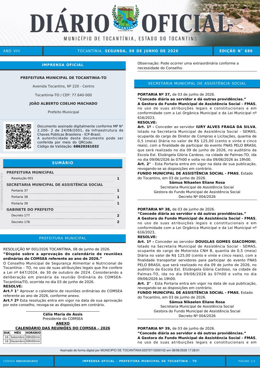 Capa da edição