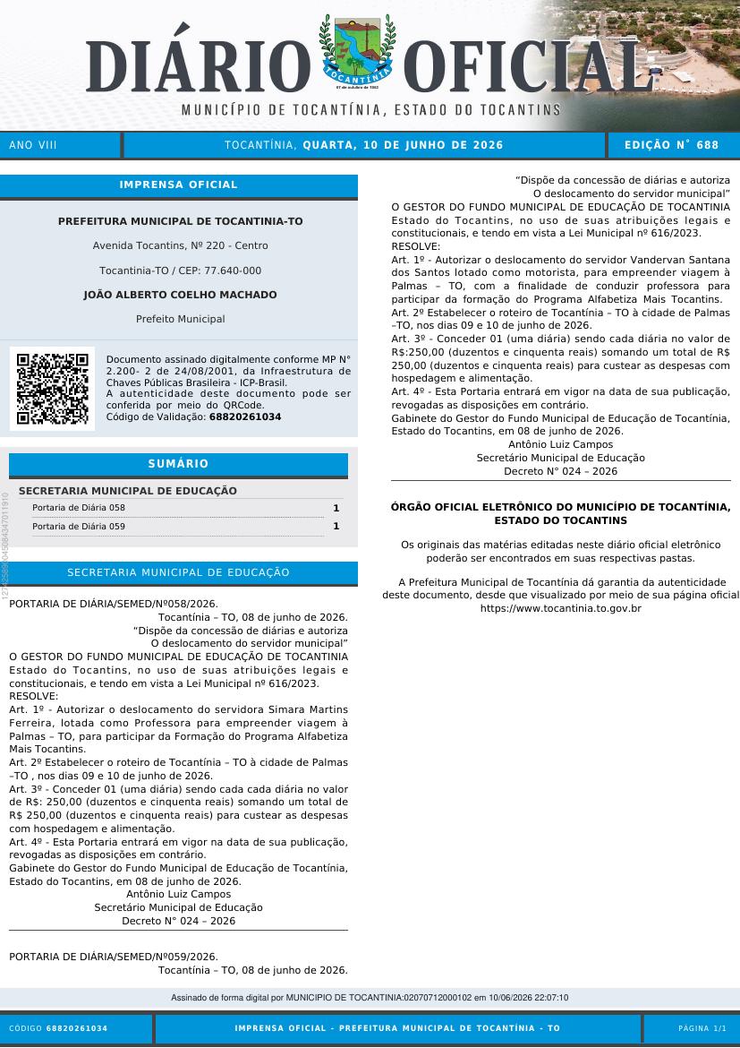 Capa da edição