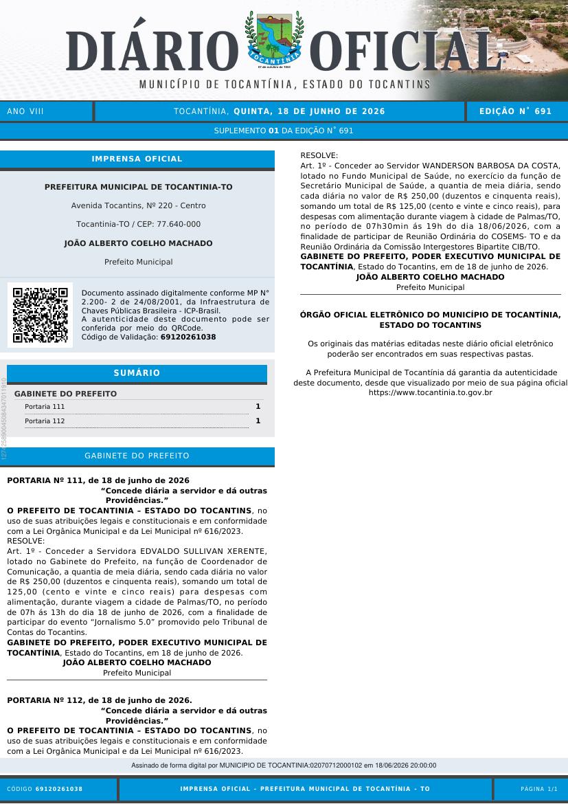 Capa da edição