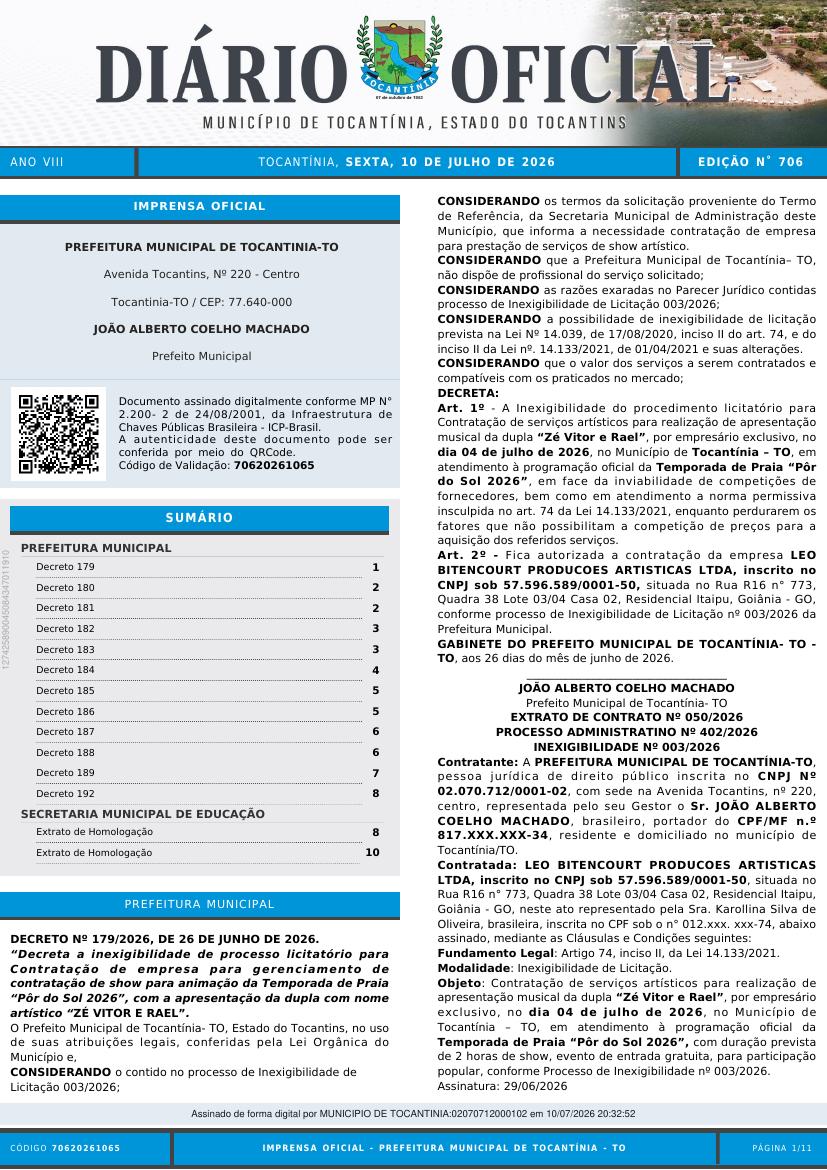 Capa da edição