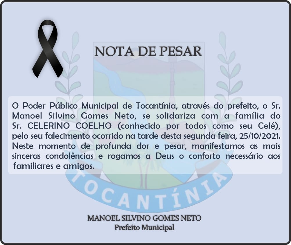 Nota de Pesar
