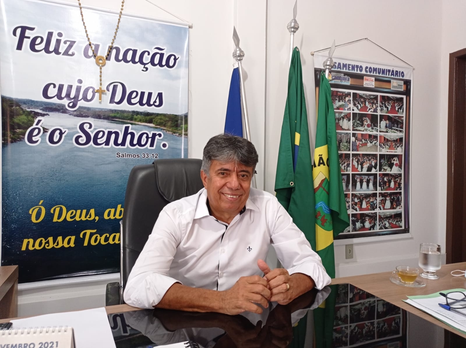 Prefeito Manoel Silvino destaca força da mulher tocantiniense