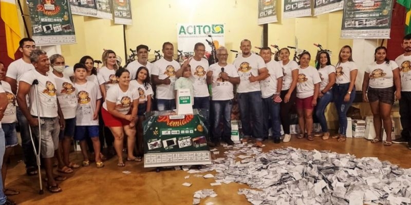 ACITO realiza o sorteio do Show de Prêmios em Tocantínia