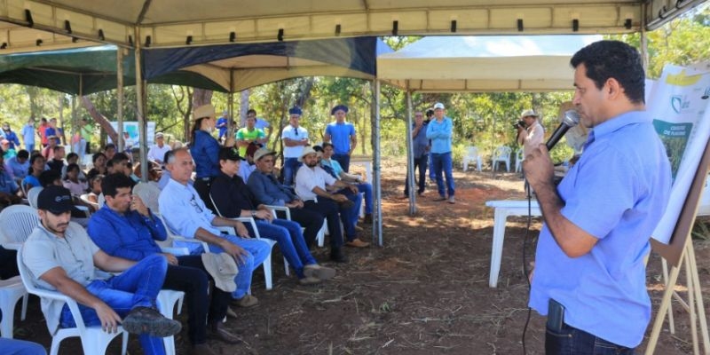 Com o apoio do Governo e prefeitura de Tocantinia, famílias Xerente implantam roça comunitária com cultivo de arroz, milho, mandioca e feijão