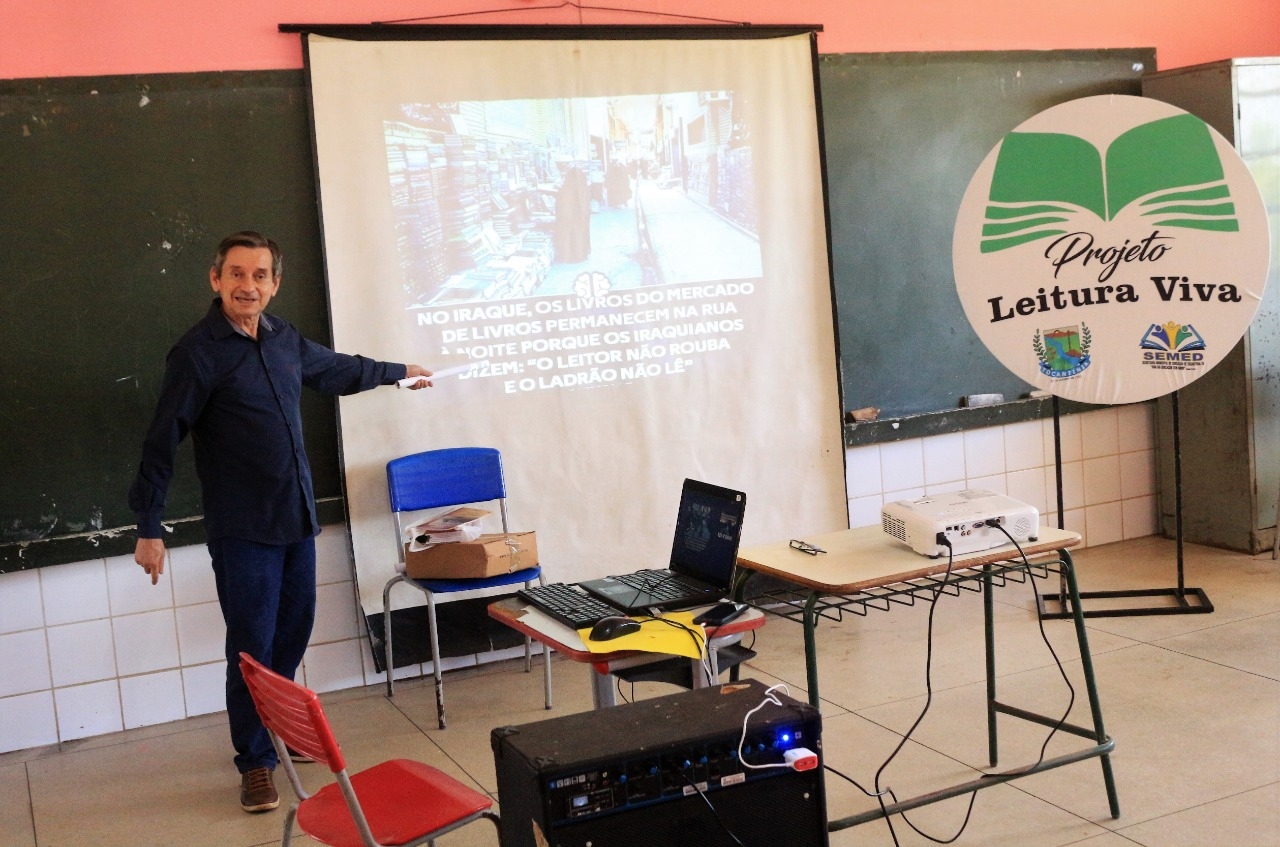Universidade da Maturidade em Tocantínia recebe Roda de Conversa com o escritor Zacarias Martins