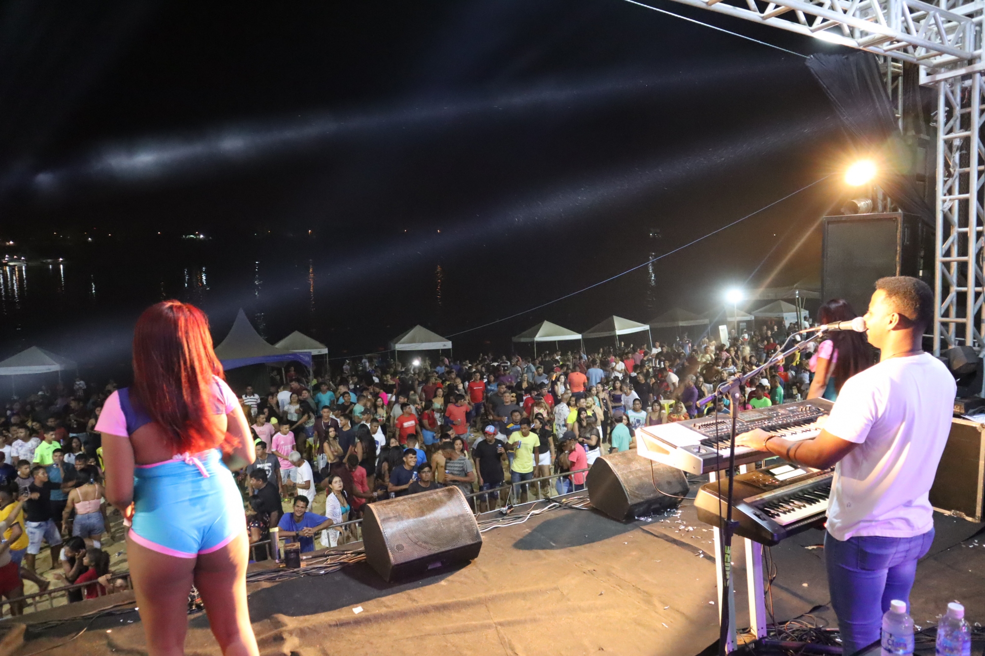 O encerramento da temporada de praia em Tocantínia aconteceu em grande estilo 