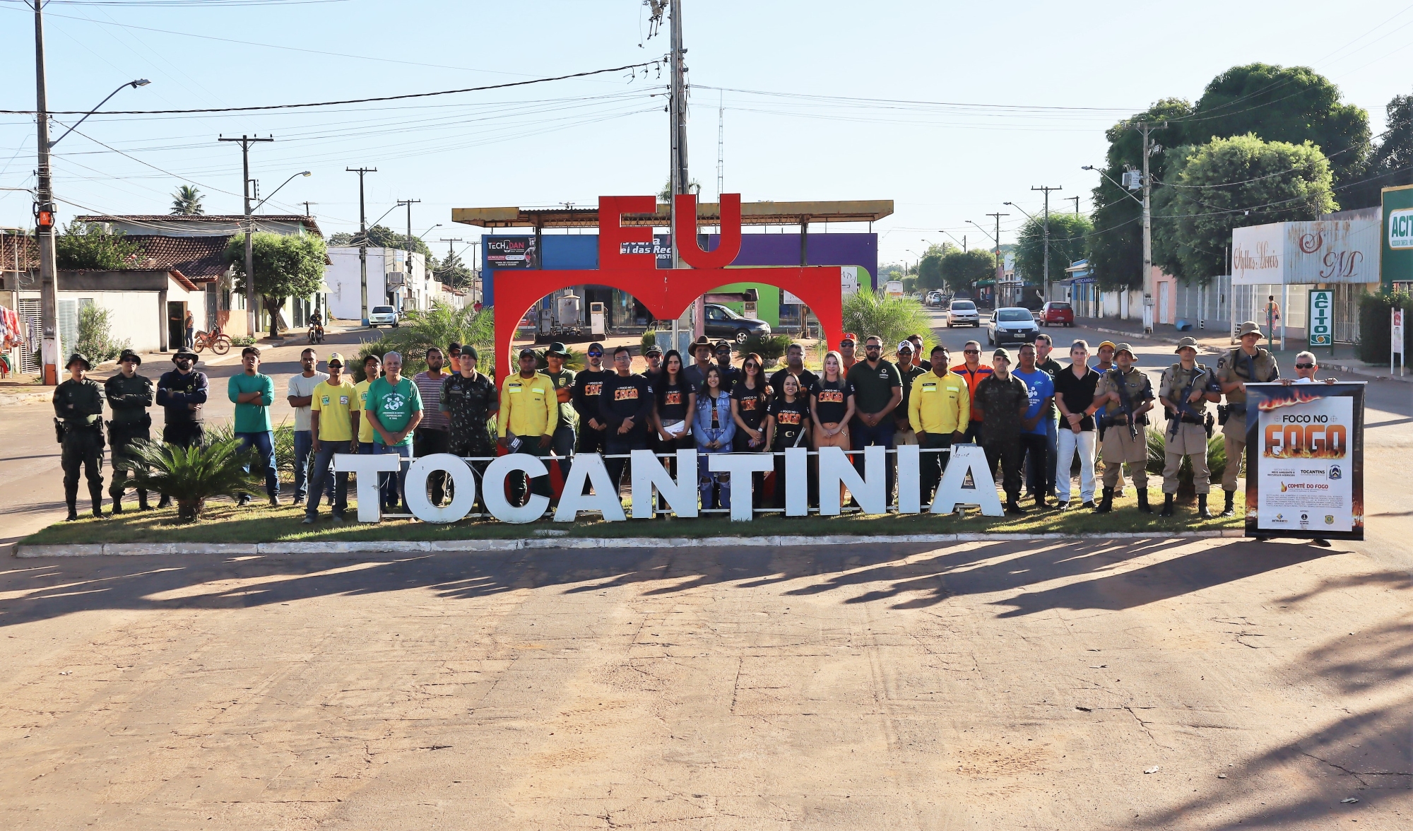 Projeto Foco no Fogo realiza ações de conscientização contra queimadas irregulares em Tocantínia durante a Semana do Meio Ambiente