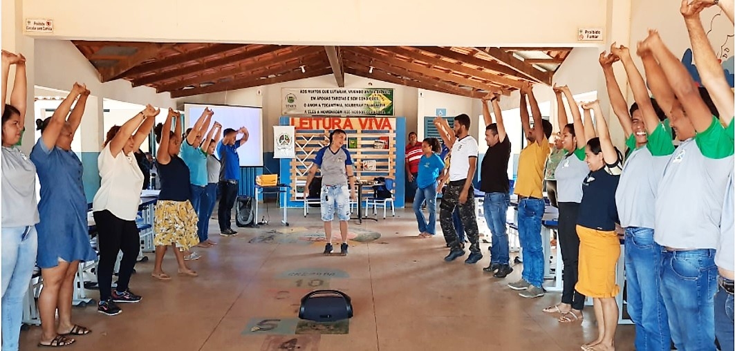 Segurança no ambiente escolar da zona rural é tema de formação continuada para profissionais da educação de Tocantínia