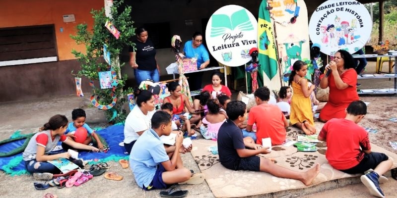 Ação Cidade Leitora chega ao setor Aeroporto em Tocantínia