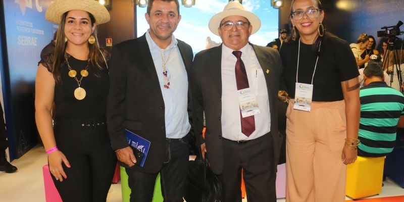 Vice-prefeito de Tocantínia, João Alberto e comitiva participam do Salão Nacional do Turismo em Brasília