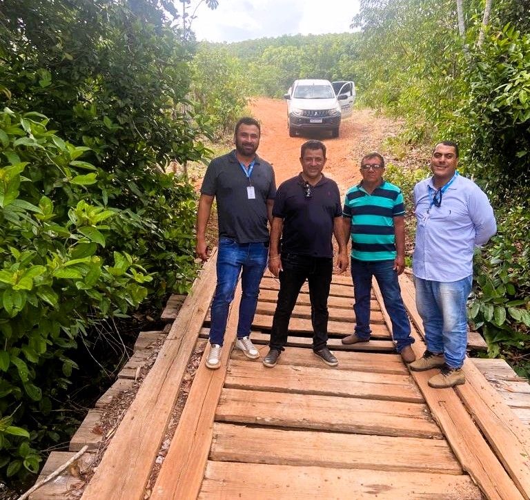 Tocantínia: Prefeito João Alberto anuncia execução de pontes