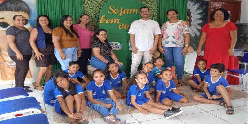 Bem-estar emocional de alunos é tema de roda de conversa com psicólogo em Tocantínia