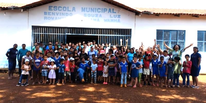 Programação do Projeto Cidade Leitora movimenta escola da zona rural de Tocantínia
