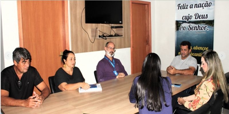 Sebrae faz prestação de contas e renova parceria com a Prefeitura de Tocantínia para o Projeto Cidade Empreendedora