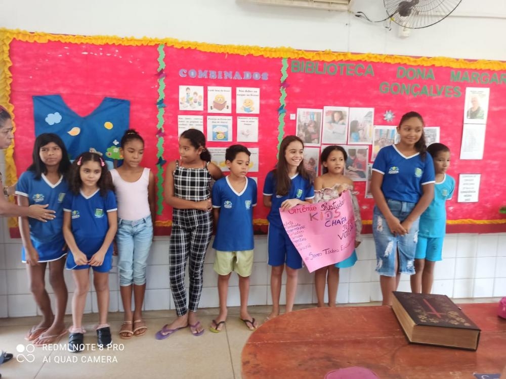 Eleição do Grêmio Estudantil movimenta os alunos de escola municipal de Tocantínia