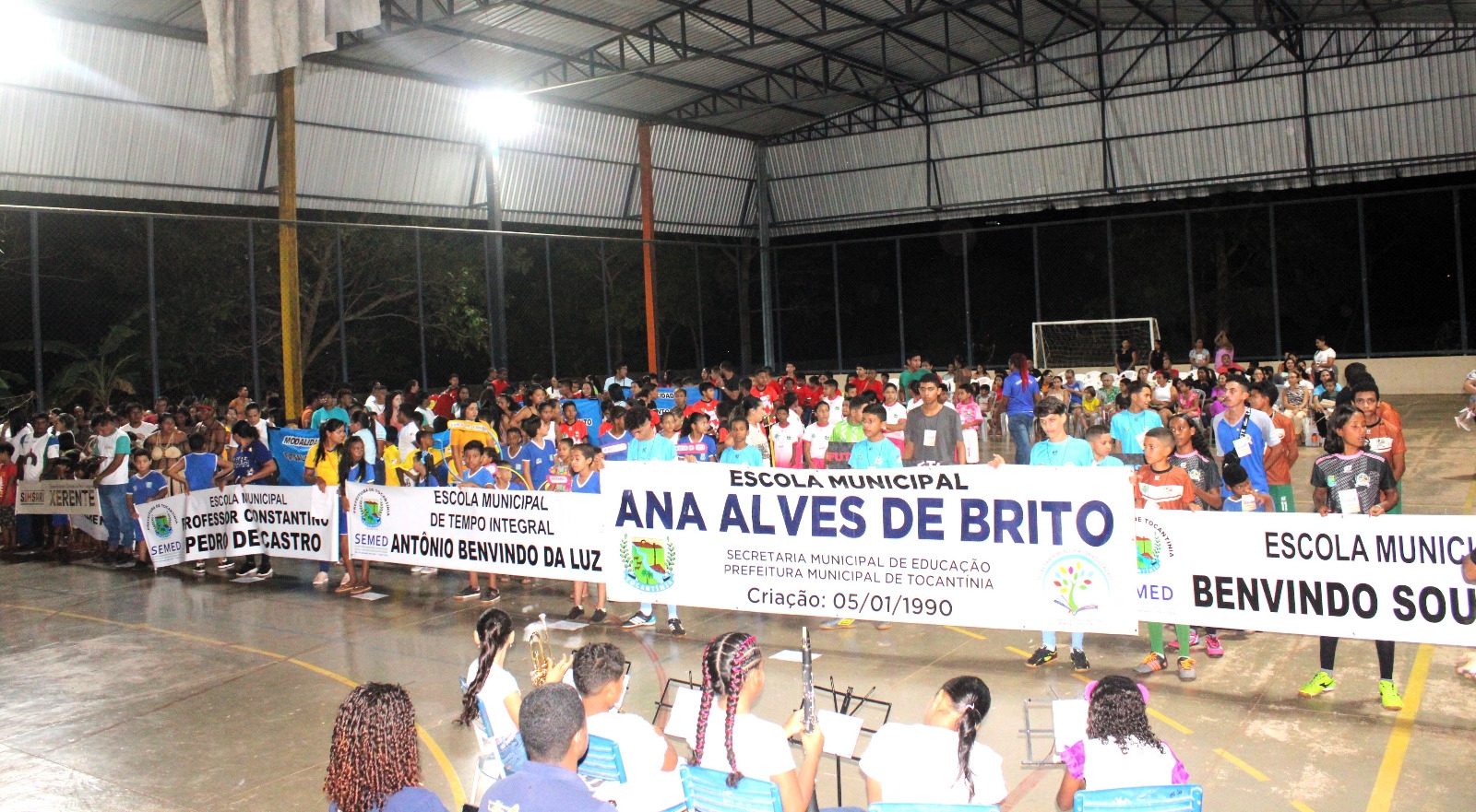Jogos Escolares Municipais de Tocantínia movimentam os estudantes da Rede Municipal de Ensino