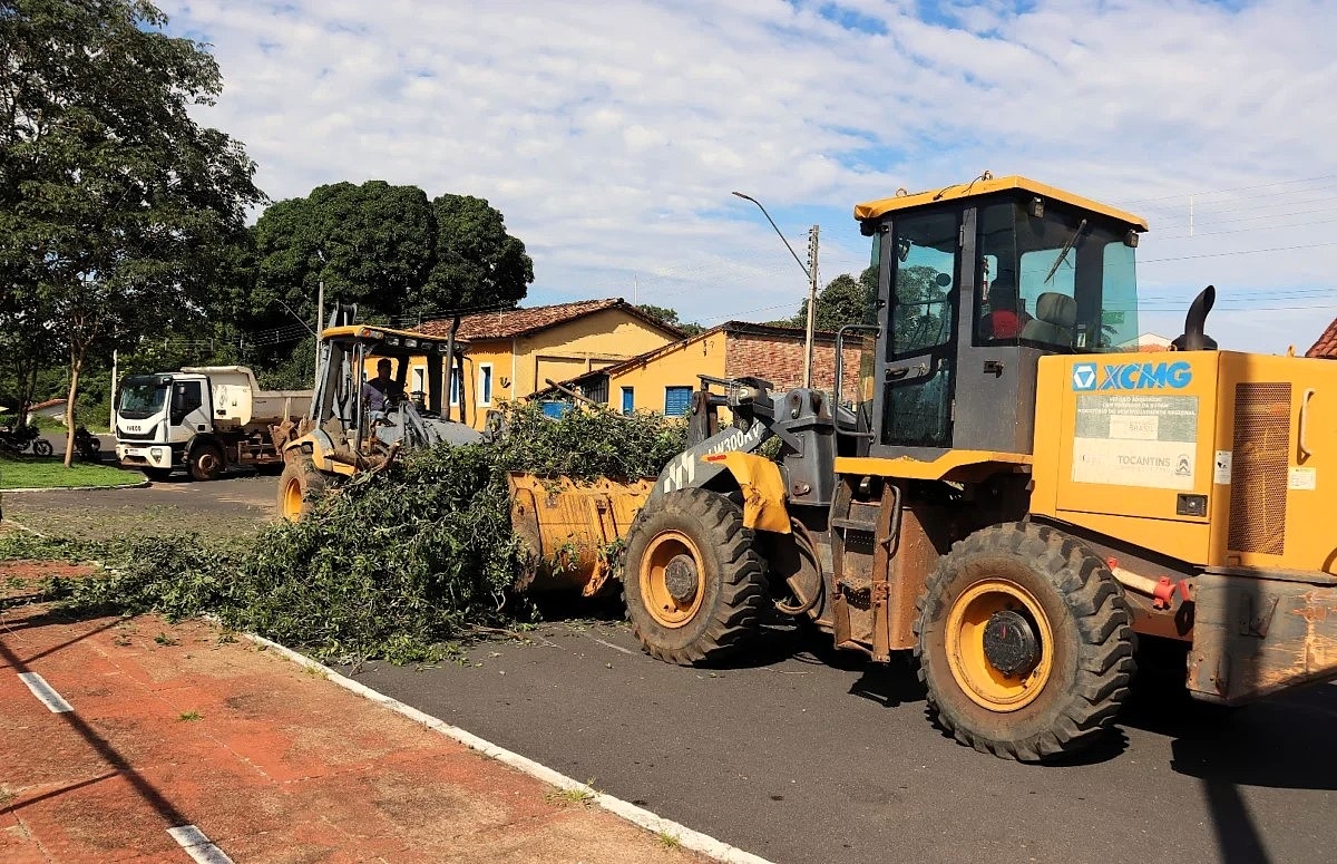 Prefeitura de Tocantínia realiza diversas ações de manutenção e melhoria urbana