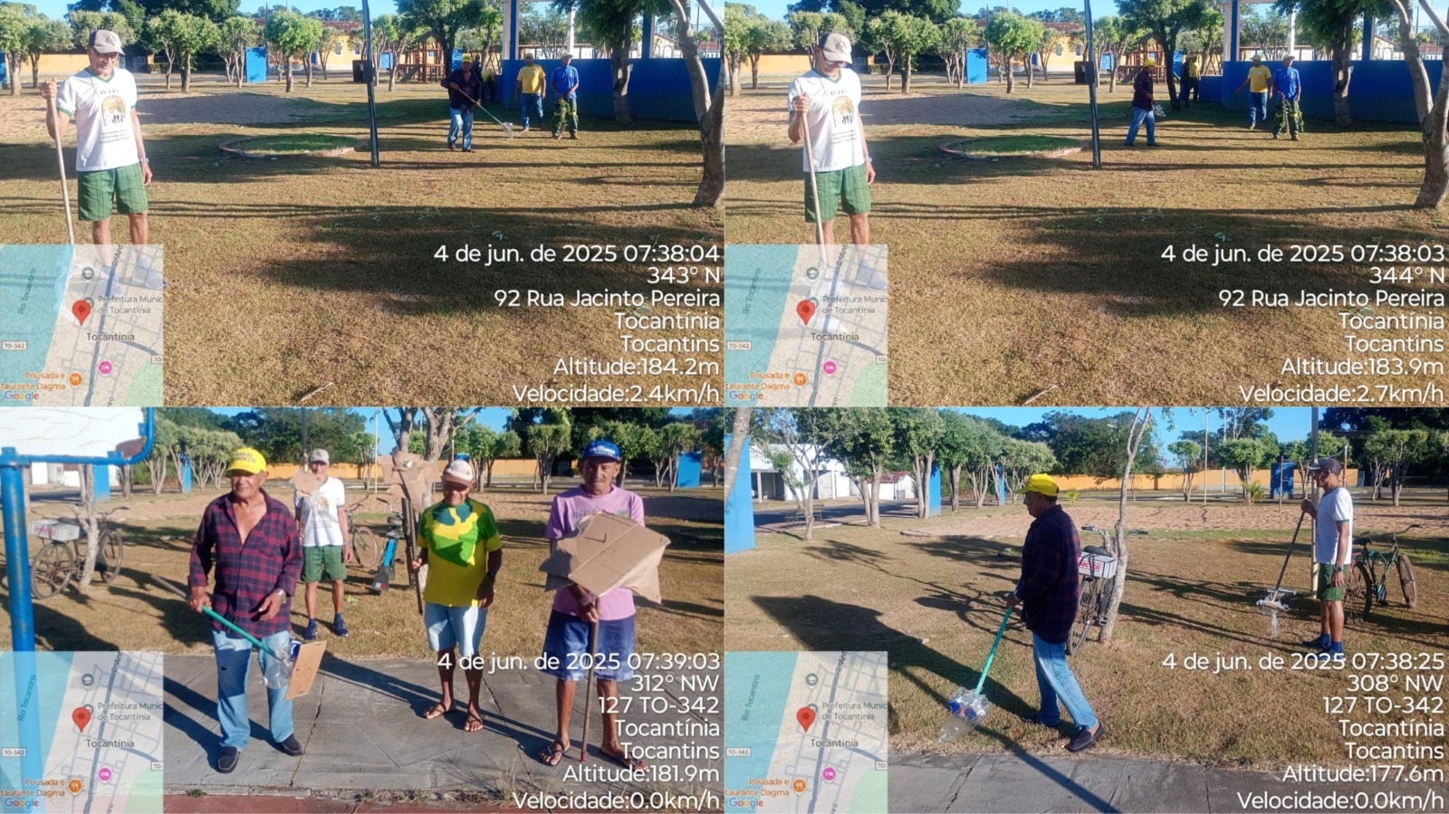 Tocantínia realiza mobilização com mutirão