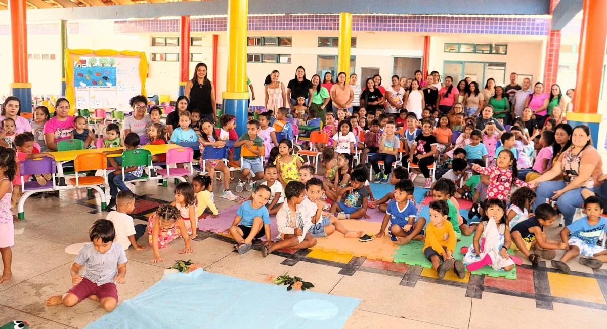 EMEI Tereza Hilário Ribeiro encerra semestre letivo em grande estilo com a culminância do Projeto Leitura Viva