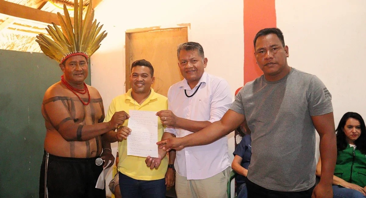 Prefeitura de Tocantínia participa de ação do Projeto “Fazendo Direitinho” promovida pela UniCatólica de Palmas na Aldeia Porteira