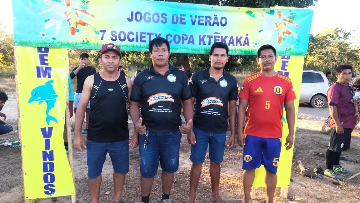 Secretário de Esportes prestigia abertura dos Jogos de Verão 7 Society em aldeia indígena