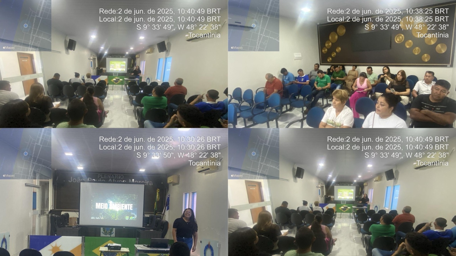 Tocantínia promove palestra sobre conservação do meio ambiente
