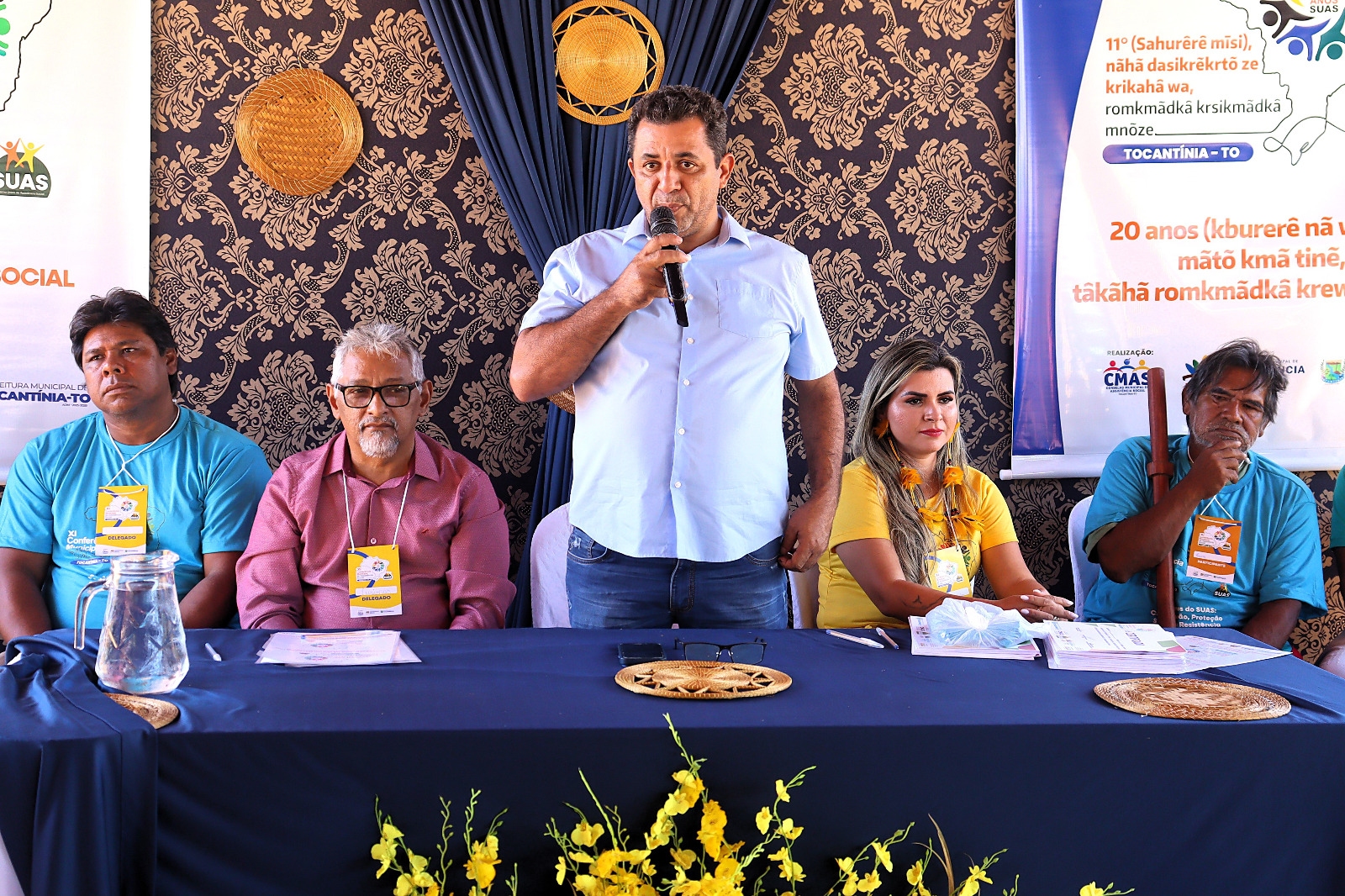 Tocantínia realiza XI Conferência Municipal de Assistência Social em aldeia indígena