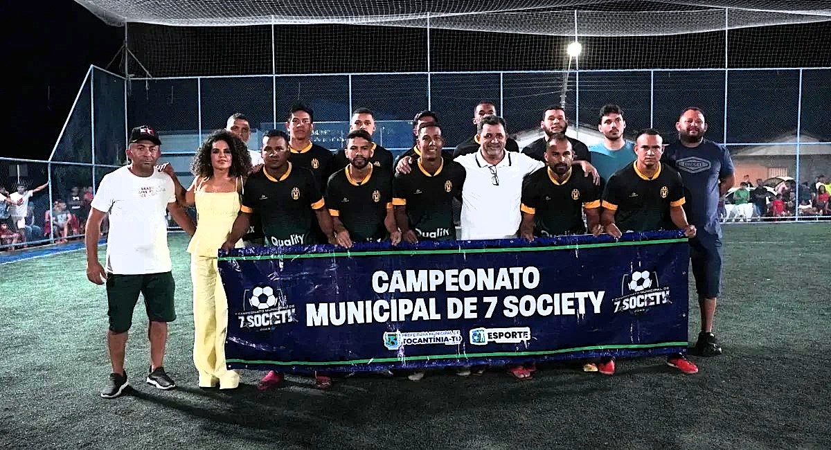 Campeonato Municipal de Futebol 7 Society define campeões em Tocantínia Campeonato Municipal de Futebol 7 Society define campeões em Tocantínia