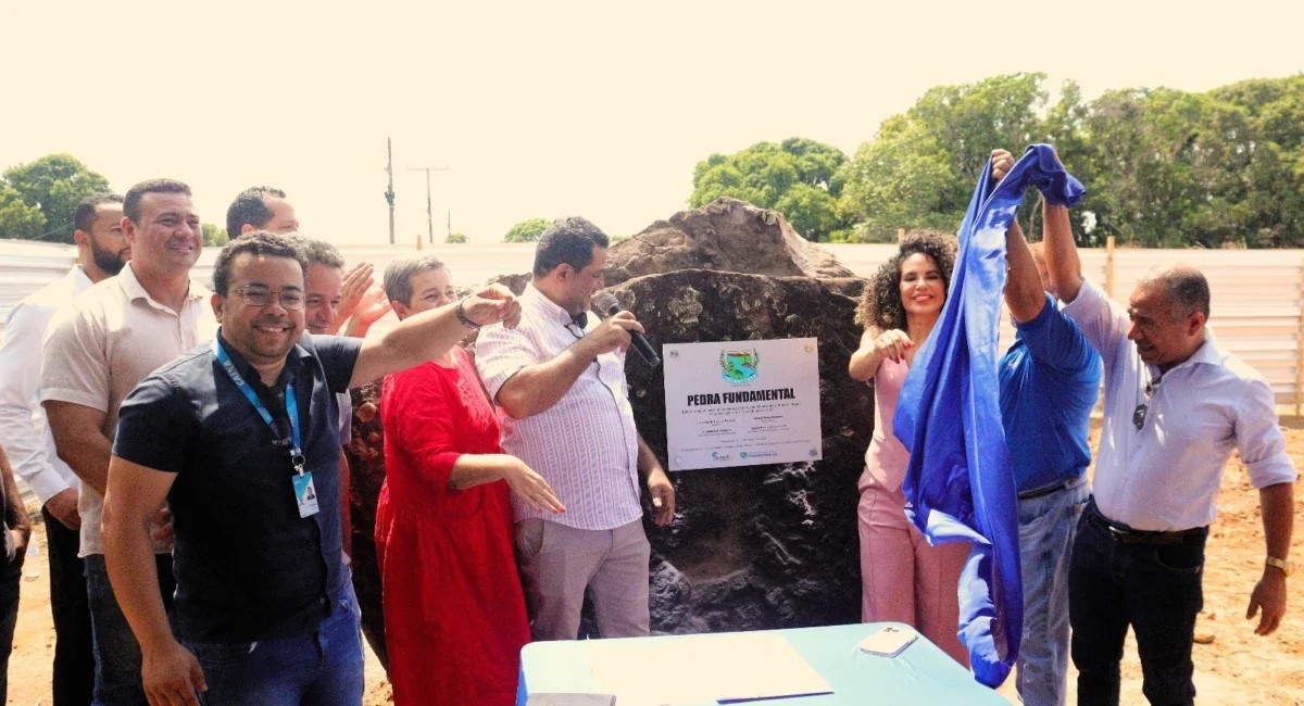 Prefeitura lança “Pedra Fundamental” que marca início das obras da Escola de Tempo Integral de Tocantínia