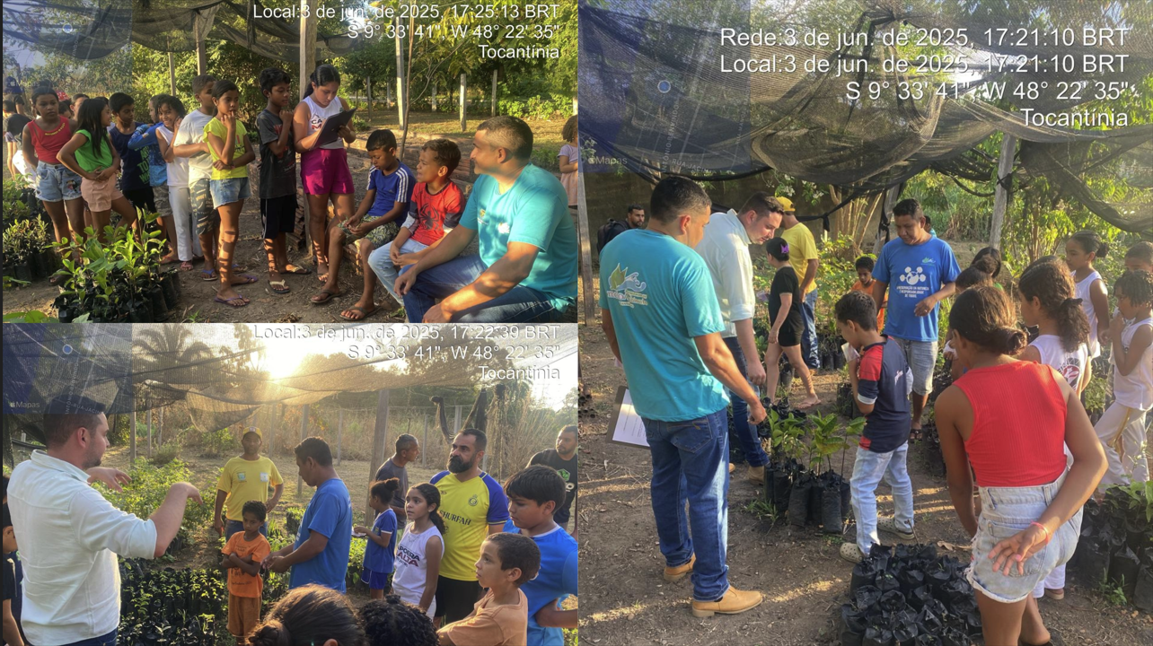 Tocantínia realiza Dia de Campo no Viveiro Municipal