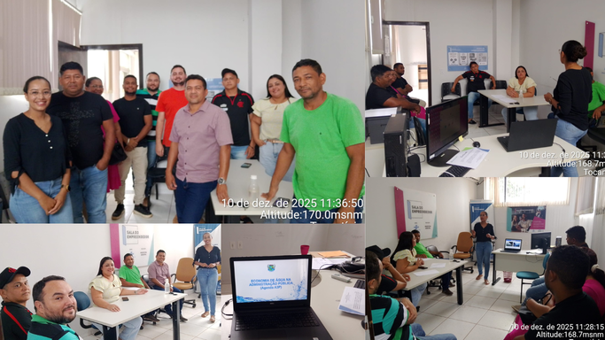 Prefeitura de Tocantínia promove palestra da A3P sobre economia de água na administração pública com servidores municipais