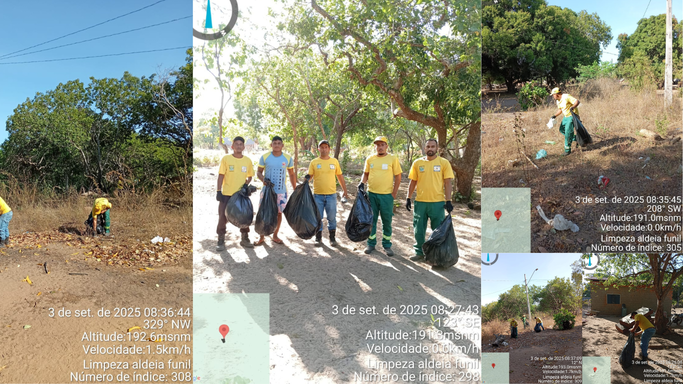 Tocantínia realiza mobilização com mutirão de limpeza em ação de educação ambiental