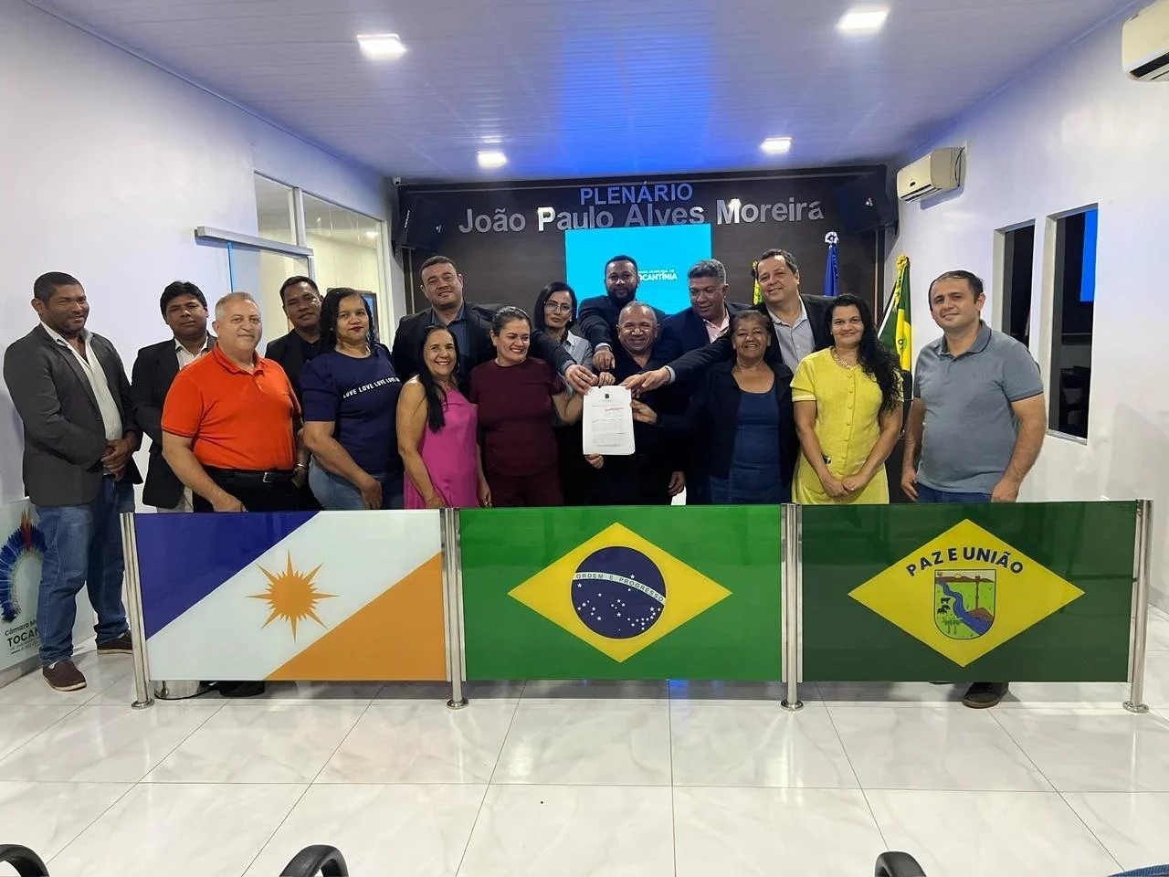 Tocantinia: Vereadores aprovam Projeto do Executivo beneficiando professores