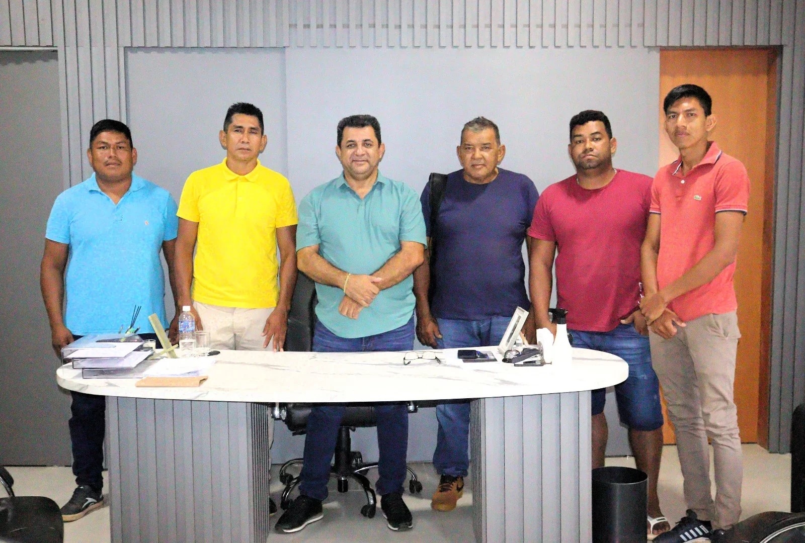 Lideranças indígenas buscam parceria do Prefeito de Tocantínia para as demandas da comunidade