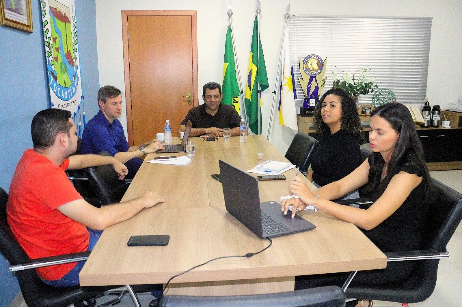 Prefeito de Tocantínia faz reunião de alinhamento da Licença Ambiental para Operação do Aterro Sanitário