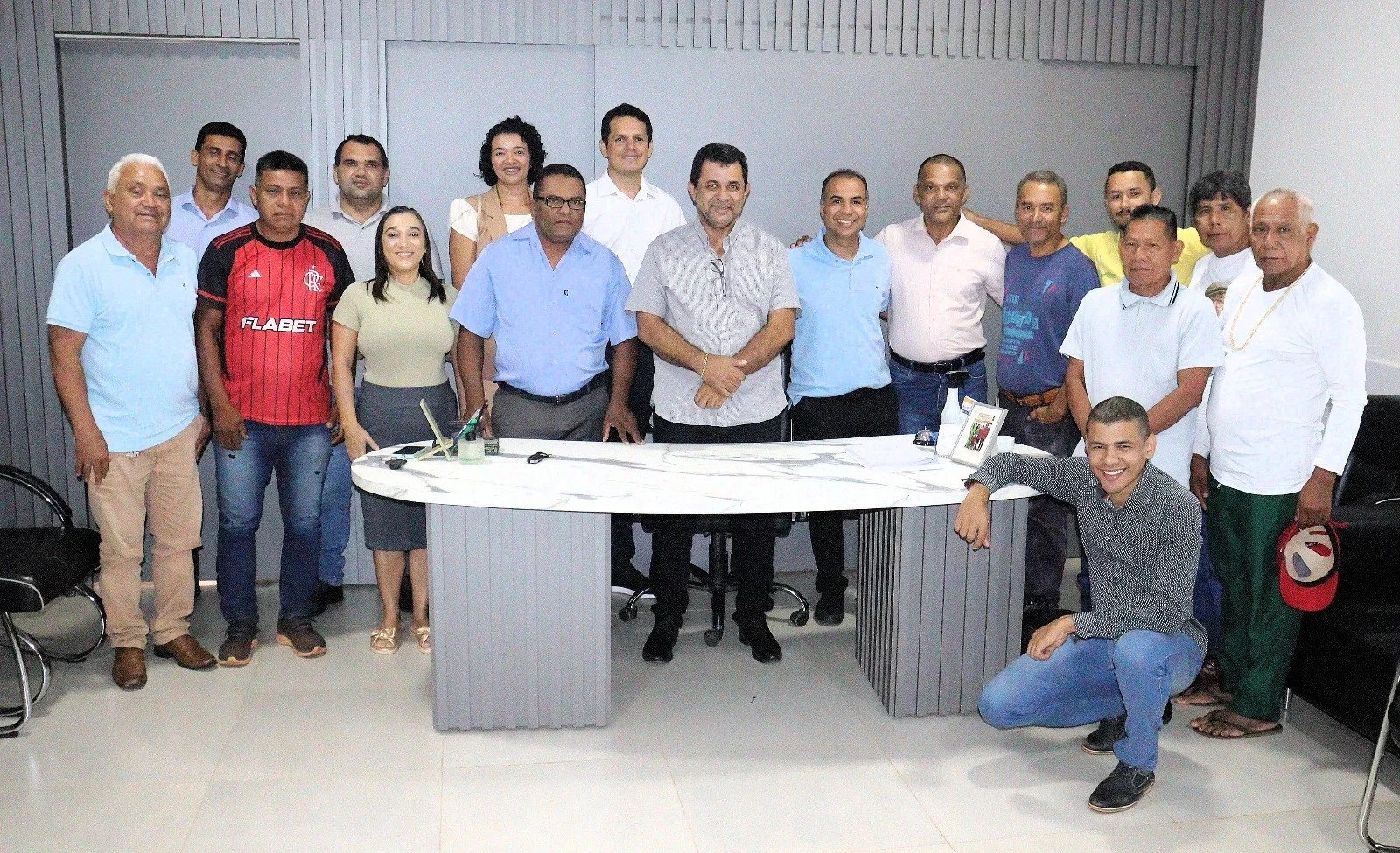 Prefeito João Alberto recebe Deputado Federal Felipe Martins e líderes para alinhar os preparativos do Dia do Evangélico