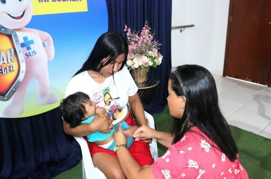 Tocantínia realiza Dia D de vacinação contra Influenza